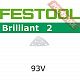 Шлифовальные листы FESTOOL Brilliant 2 STF V93/6 P80 BR2/50