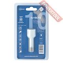 Коронка алмазная по керамограниту 10х35 мм хвостовик M14 TRIO DIAMOND Vacuum Brazed VB010