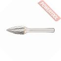 Борфреза твердосплавная форма G 9,6х19х6х64 мм насечка DC D.BOR Premium 9F-16096K02D