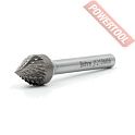 Борфреза твердосплавная форма J 16х13,8х6х58 мм насечка DC BOHRE КБ001448