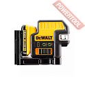 Лазерный уровень построитель плоскостей DeWALT DCE 0825D1 G