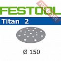 Шлифовальный круг FESTOOL Titan 2 STF D150/16 P800 TI2/100