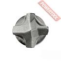 Бур SDS-Plus 10х540/600 мм 4 грани D.BOR 4CX Plus 4XPD10L0600