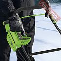 Снегоуборщик колесный аккумуляторный GREENWORKS GD40STX2-K8