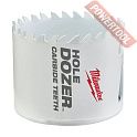 Биметаллическая твердосплавная универсальная коронка TCT 60х41 мм MILWAUKEE Hole Dozer Carbide Teeth 49560726