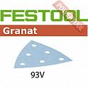 Шлифовальный лист FESTOOL Granat STF V93/6 P60 GR/50