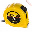 Рулетка измерительная 3 м 16 мм с метрической шкалой STAYER Max Tape 3 м