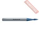 Мини-борфреза твердосплавная с покрытием Blue-Tec форма G 1,5х4х3х38 мм KARNASCH 11.5066-005