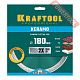 Диск алмазный по керамограниту 180х22,23 мм KRAFTOOL Keramo 36684-180