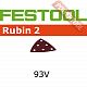 Шлифовальные листы FESTOOL Rubin 2 STF V93/6 P120 RU2/10