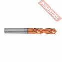 Сверло спиральное по металлу TCT TiSiN 25х80х140 мм цилиндрический хвостовик RODMIX 10225080140