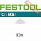 Шлифовальные листы FESTOOL Cristal STF V93/6 P100 CR/10