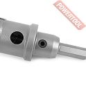 Твердосплавная коронка TCT 30х25 мм цилиндрический хвостовик 10 мм MESSER 20-25-030