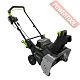 Снегоуборщик колесный аккумуляторный GREENWORKS 82SN22