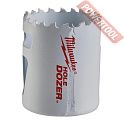 Биметаллическая универсальная коронка 41х41 мм MILWAUKEE Hole Dozer 49560092
