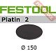 Шлифовальный круг FESTOOL Platin 2 STF D150/0 S2000 PL2/15
