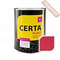 Краска эмаль с эффектом металлик кузнечная по металлу ЦЕРТА Пласт (CERTA Plast) Ярко-красный банка 0,8 кг